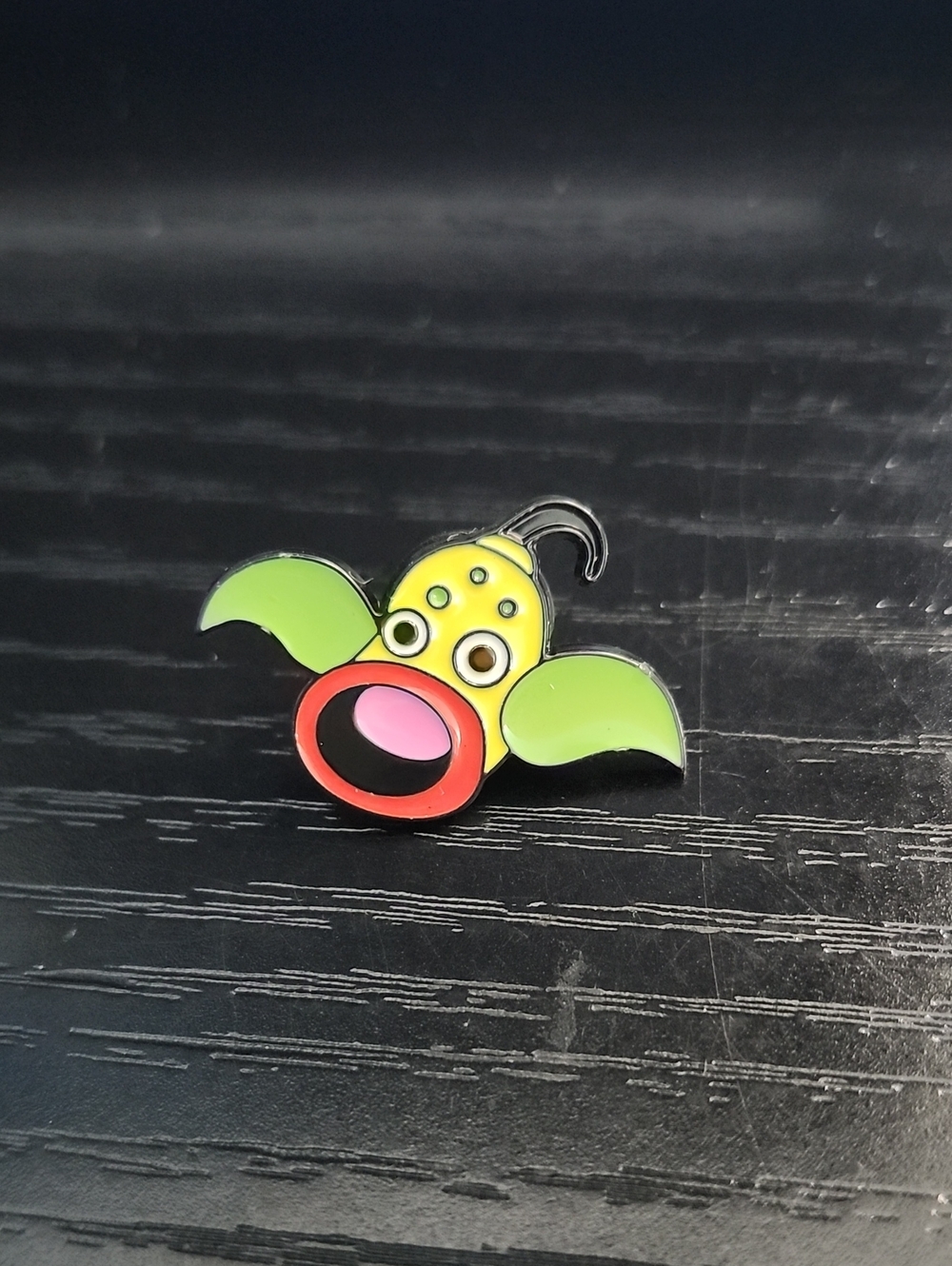 Pokemon Weepinbell Inspired Enamel Pin